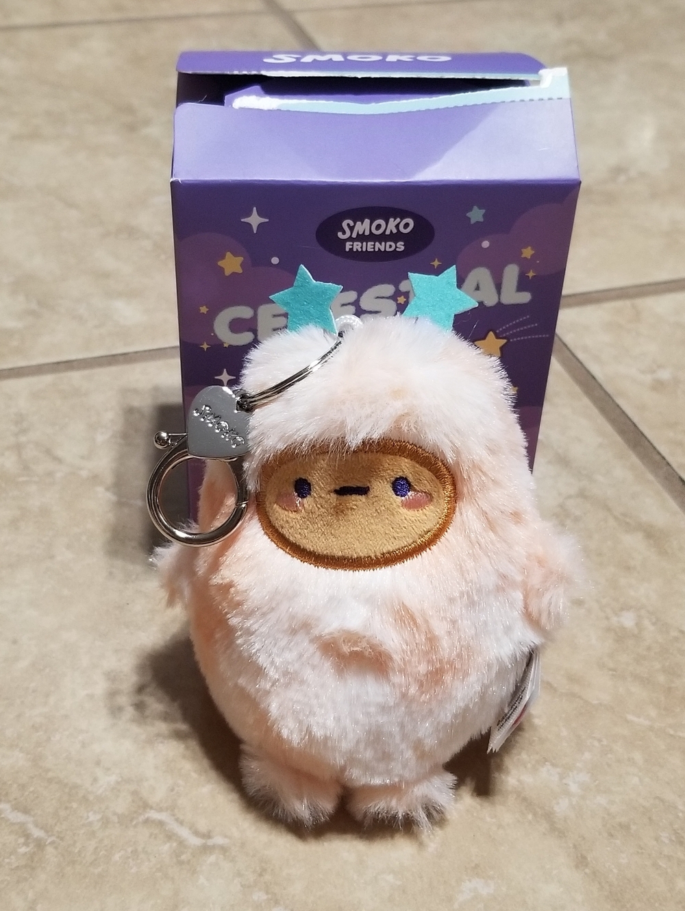 Smoko Friends Celestial: Solar Celestial Tayto Potato Keychain Bag Charm Plush